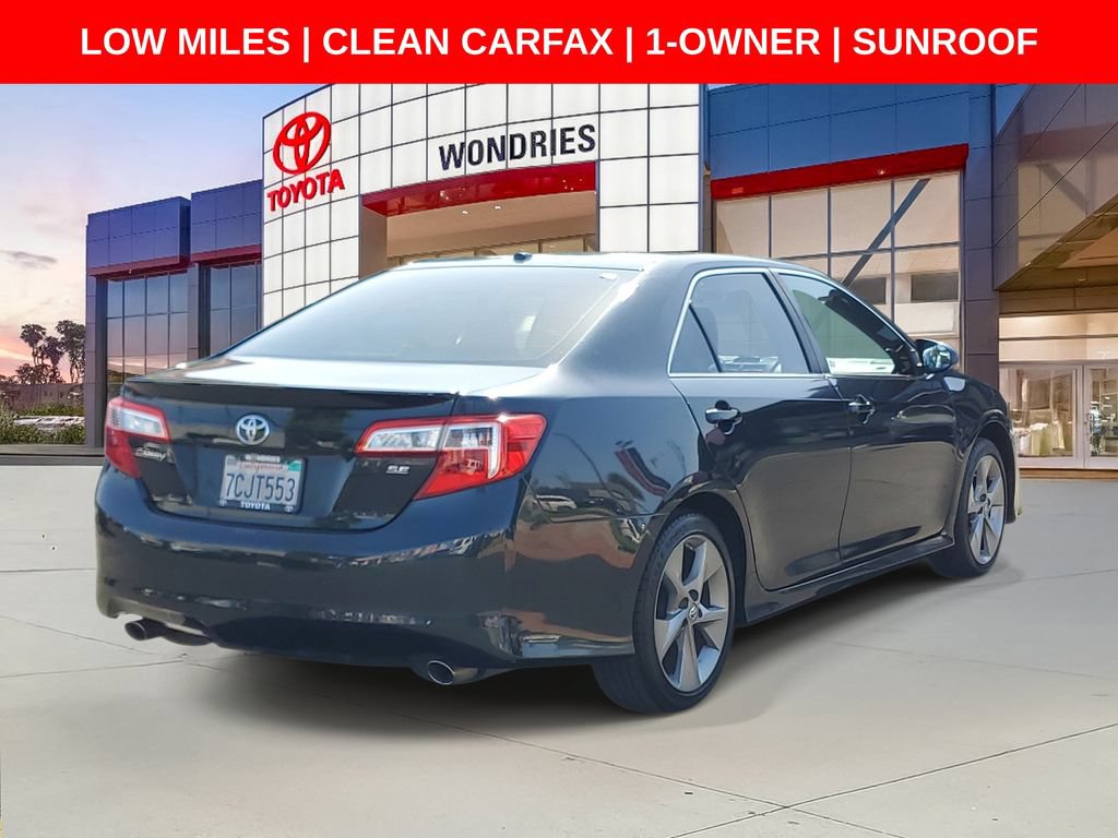 Used 2013 Toyota Camry SE w/ Leather Pkg FWD image 7