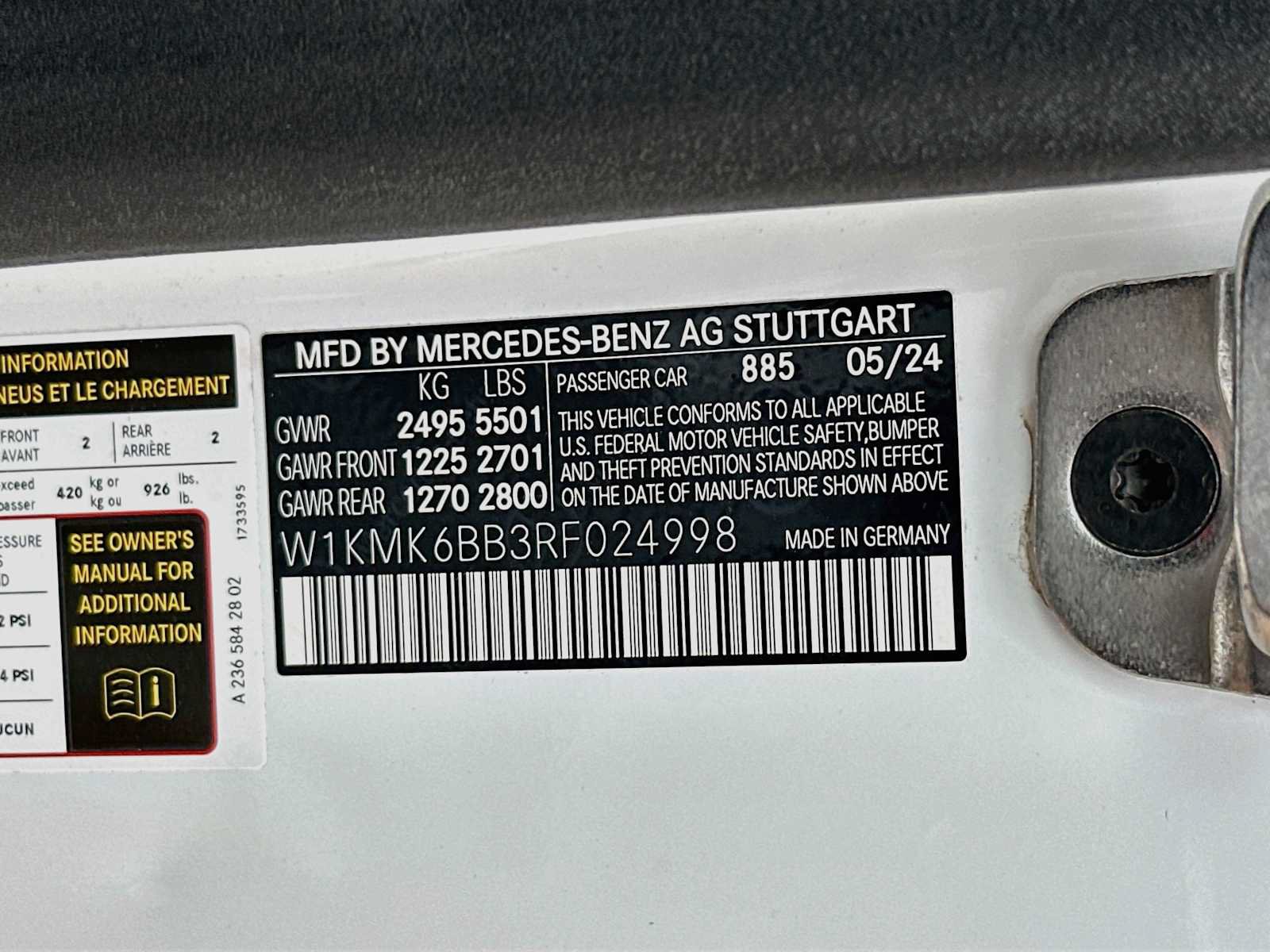 Used 2024 Mercedes-Benz CLE 450 4MATIC Cabriolet image 32