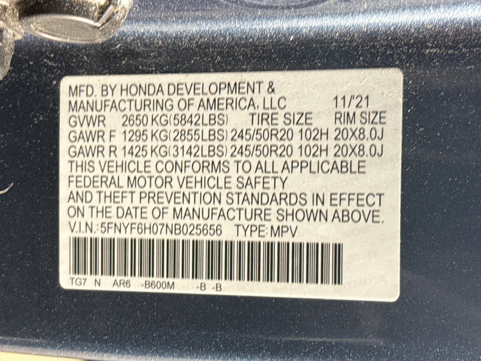 Used 2022 Honda Pilot Elite image 42