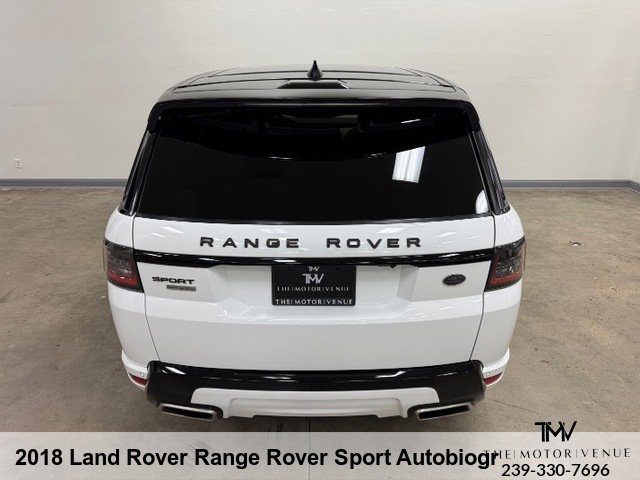 Used 2018 Land Rover Range Rover Sport Autobiography image 9