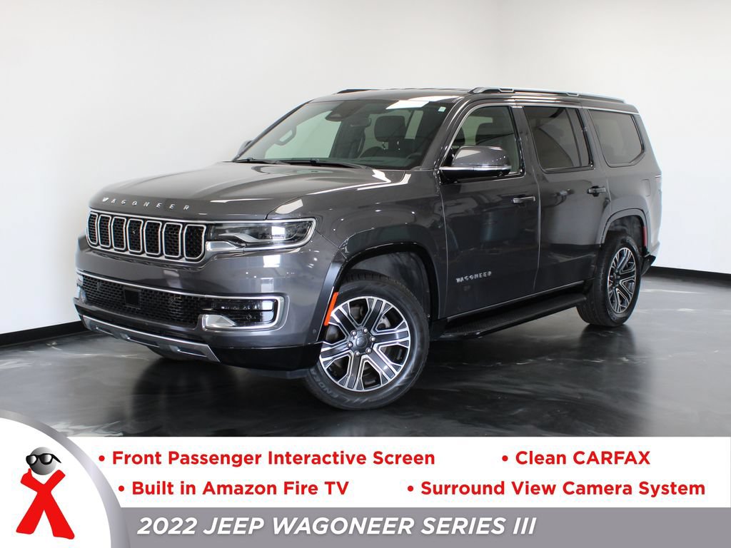 Used 2022 Jeep Wagoneer Series III w/ Rear Seat Entertainment Group AWD/4WD video 1