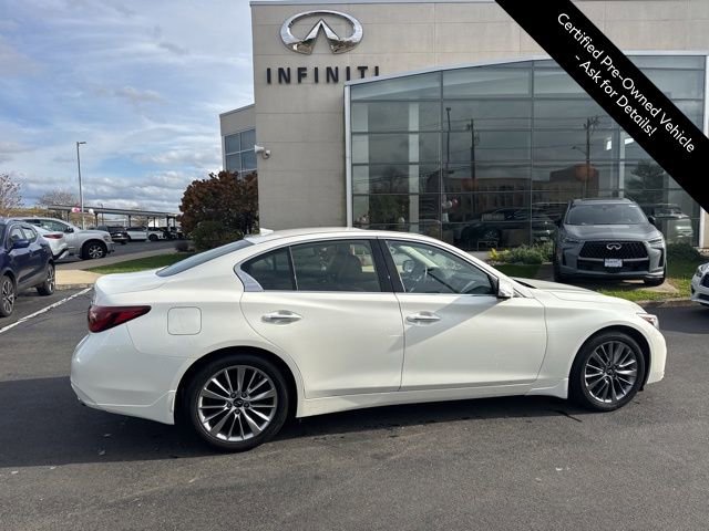 Certified 2022 INFINITI Q50 Luxe w/ Cargo Package image 4