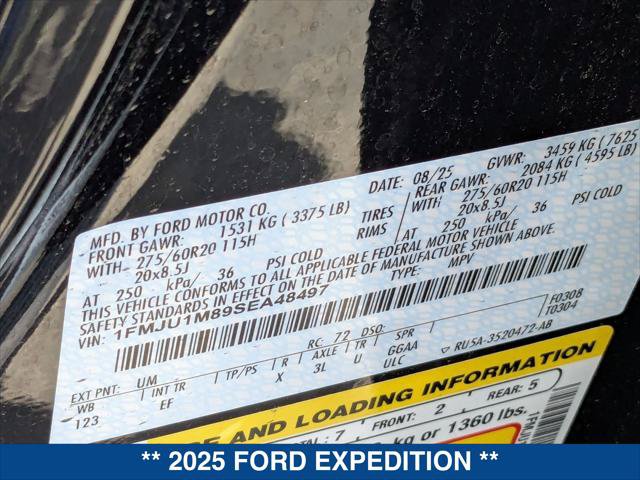 Certified 2025 Ford Expedition Platinum AWD/4WD image 24