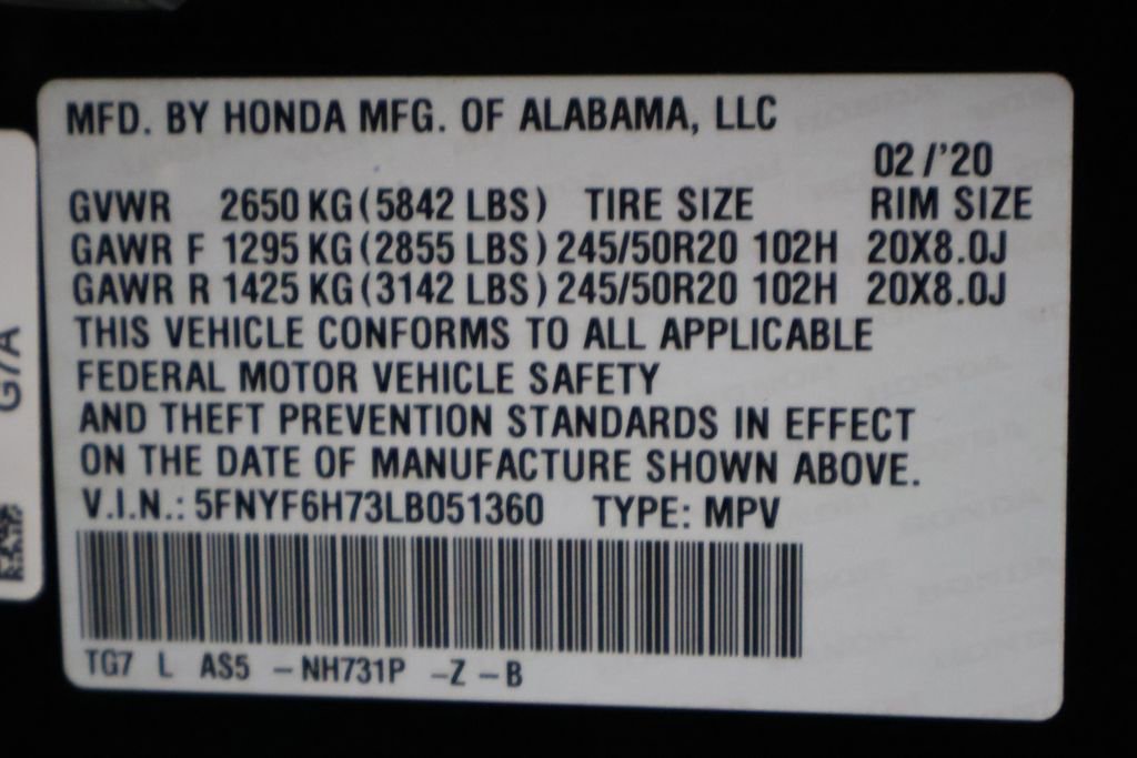 Used 2020 Honda Pilot Black Edition image 17