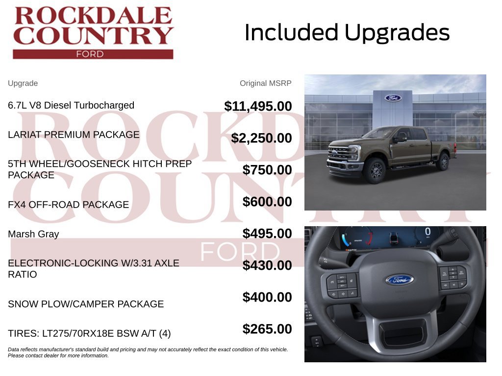 New 2026 Ford F350 Lariat w/ Lariat Premium Package AWD/4WD image 10
