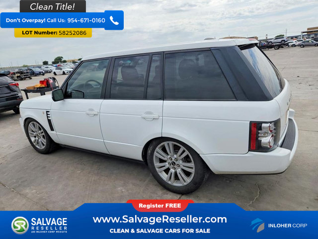 Used 2012 Land Rover Range Rover HSE LUX AWD/4WD image 3