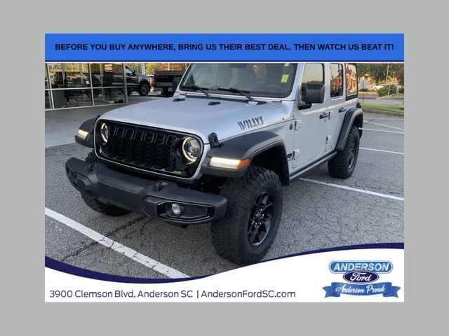 Used 2024 Jeep Wrangler Unlimited Sport