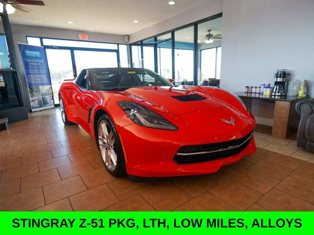 Used 2017 Chevrolet Corvette Stingray Coupe w/ Battery Protection Package image 1