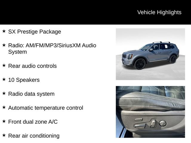 Used 2020 Kia Telluride SX w/ SX Prestige Package AWD/4WD image 7