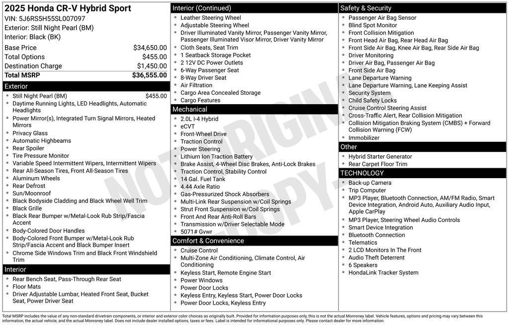 Used 2025 Honda CR-V Sport image 26
