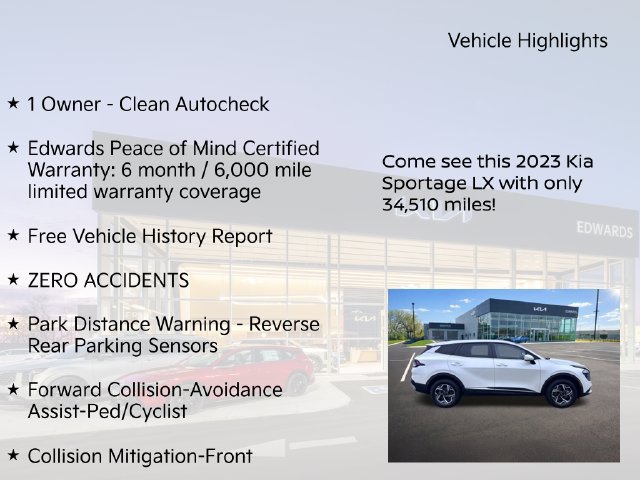 Used 2023 Kia Sportage LX AWD/4WD image 11