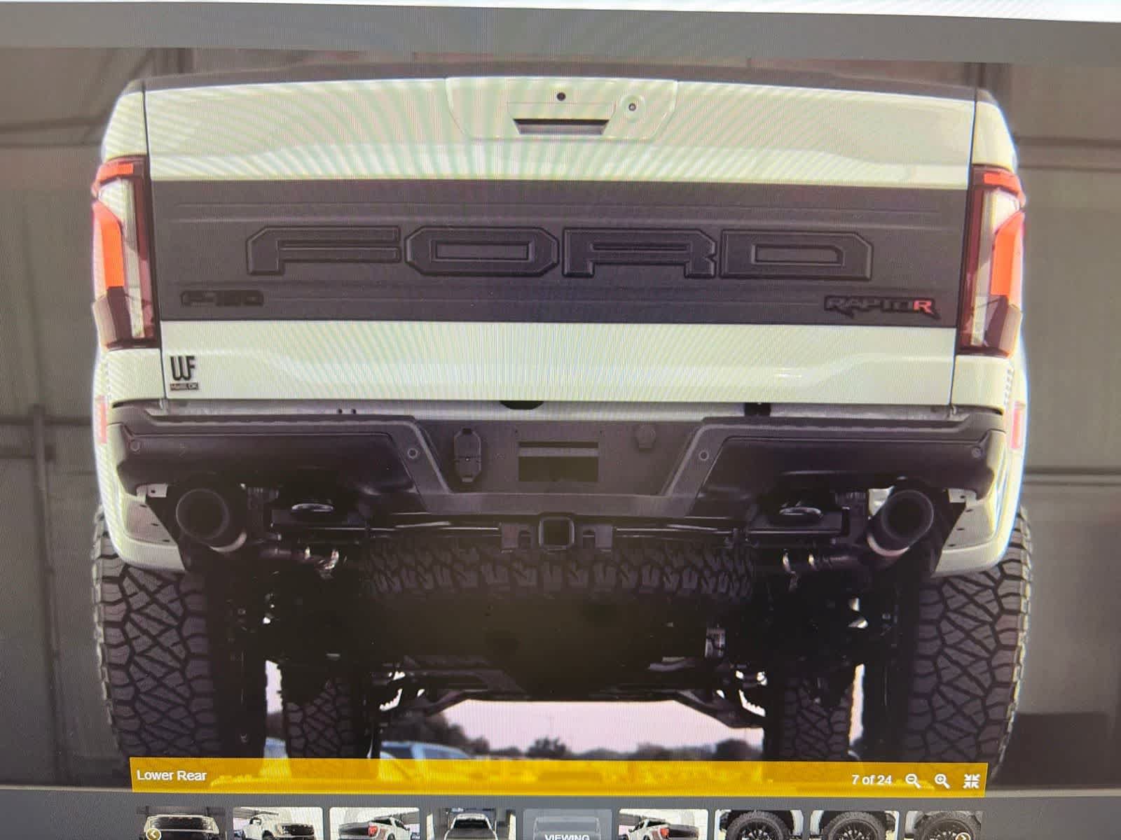 Used 2025 Ford F150 Raptor w/ Equipment Group 803A Raptor R AWD/4WD image 6
