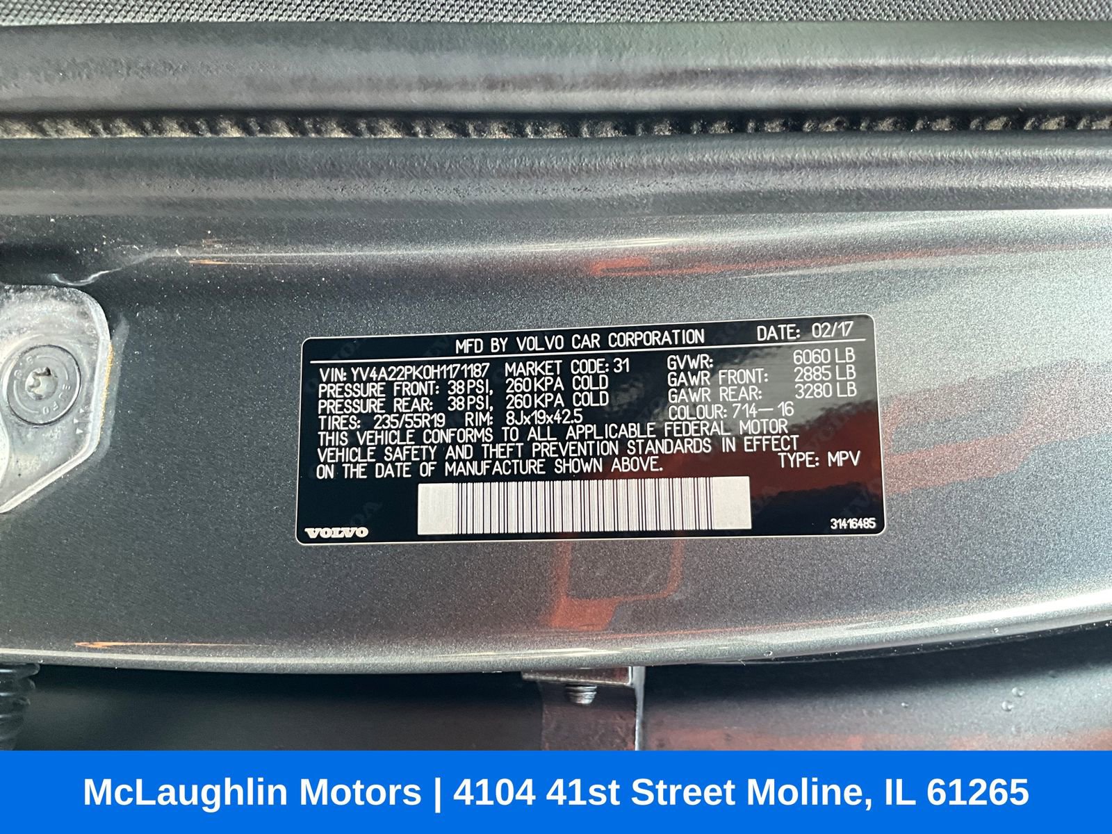 Used 2017 Volvo XC90 T6 Momentum image 19