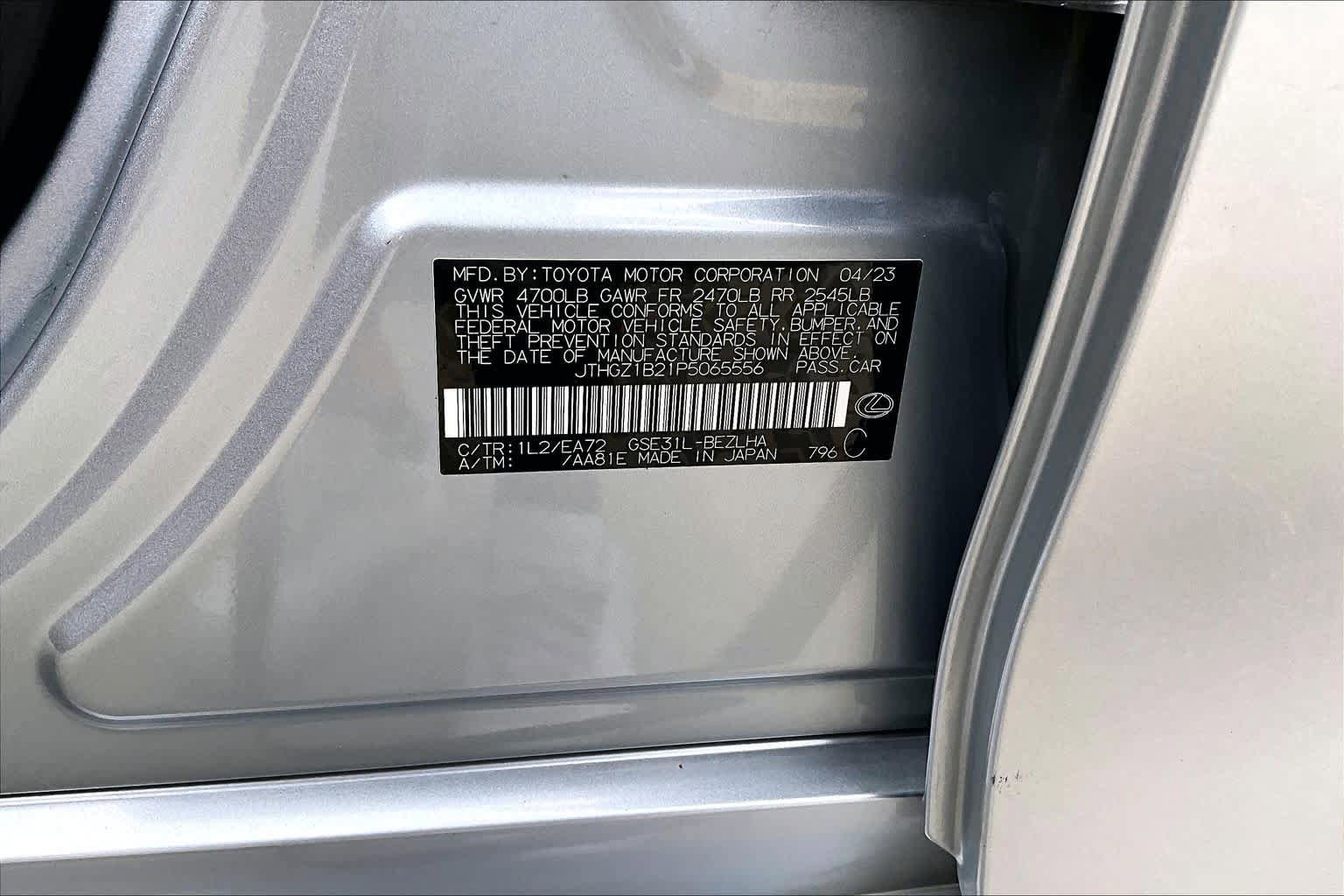 Used 2023 Lexus IS 350 F Sport w/ Memory Package RWD image 35