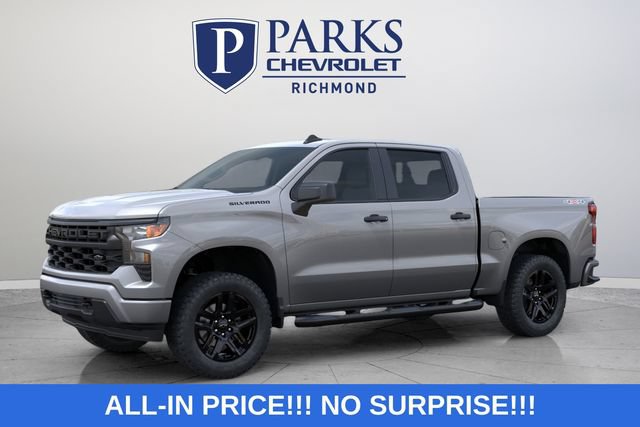 New 2026 Chevrolet Silverado 1500 Custom w/ Turbomax Blackout Package AWD/4WD image 5