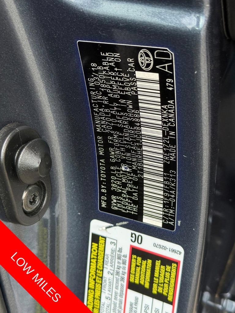 Used 2018 Toyota Corolla LE FWD image 30