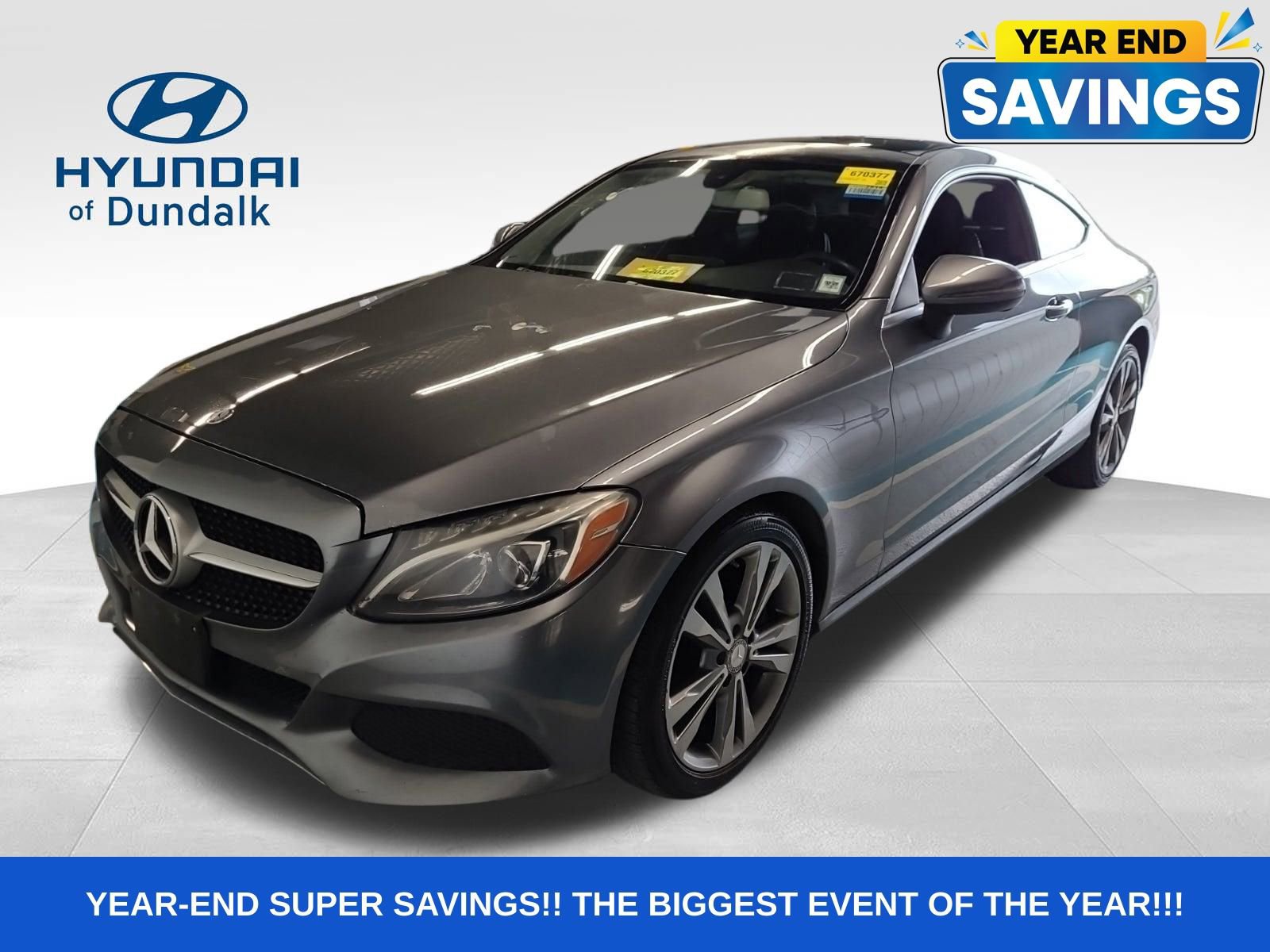 Used 2017 Mercedes-Benz C 300 4MATIC Coupe image 3