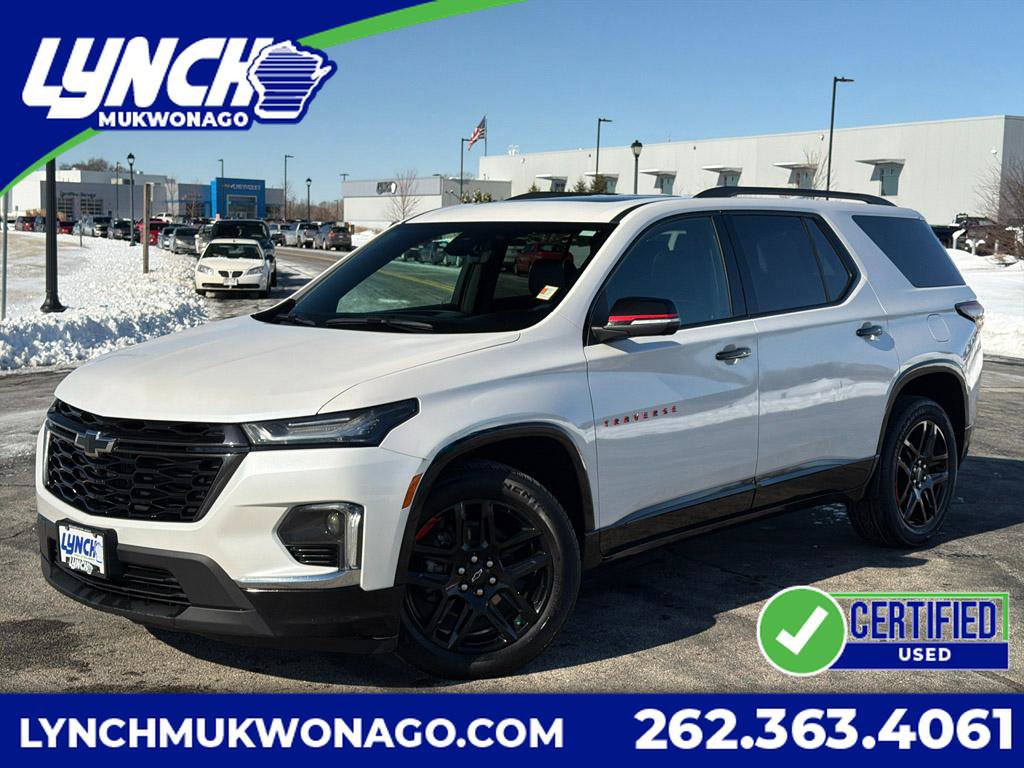 Used 2022 Chevrolet Traverse Premier w/ Redline Edition AWD/4WD image 1