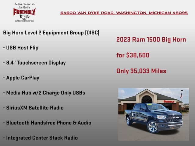 Used 2023 RAM 1500 Big Horn AWD/4WD image 25
