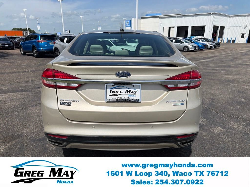 Used 2017 Ford Fusion Titanium AWD/4WD image 4