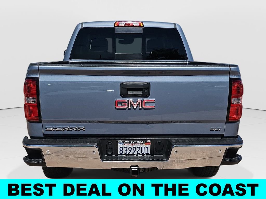 Used 2015 GMC Sierra 1500 SLT w/ SLT Crew Cab Value Package RWD image 4