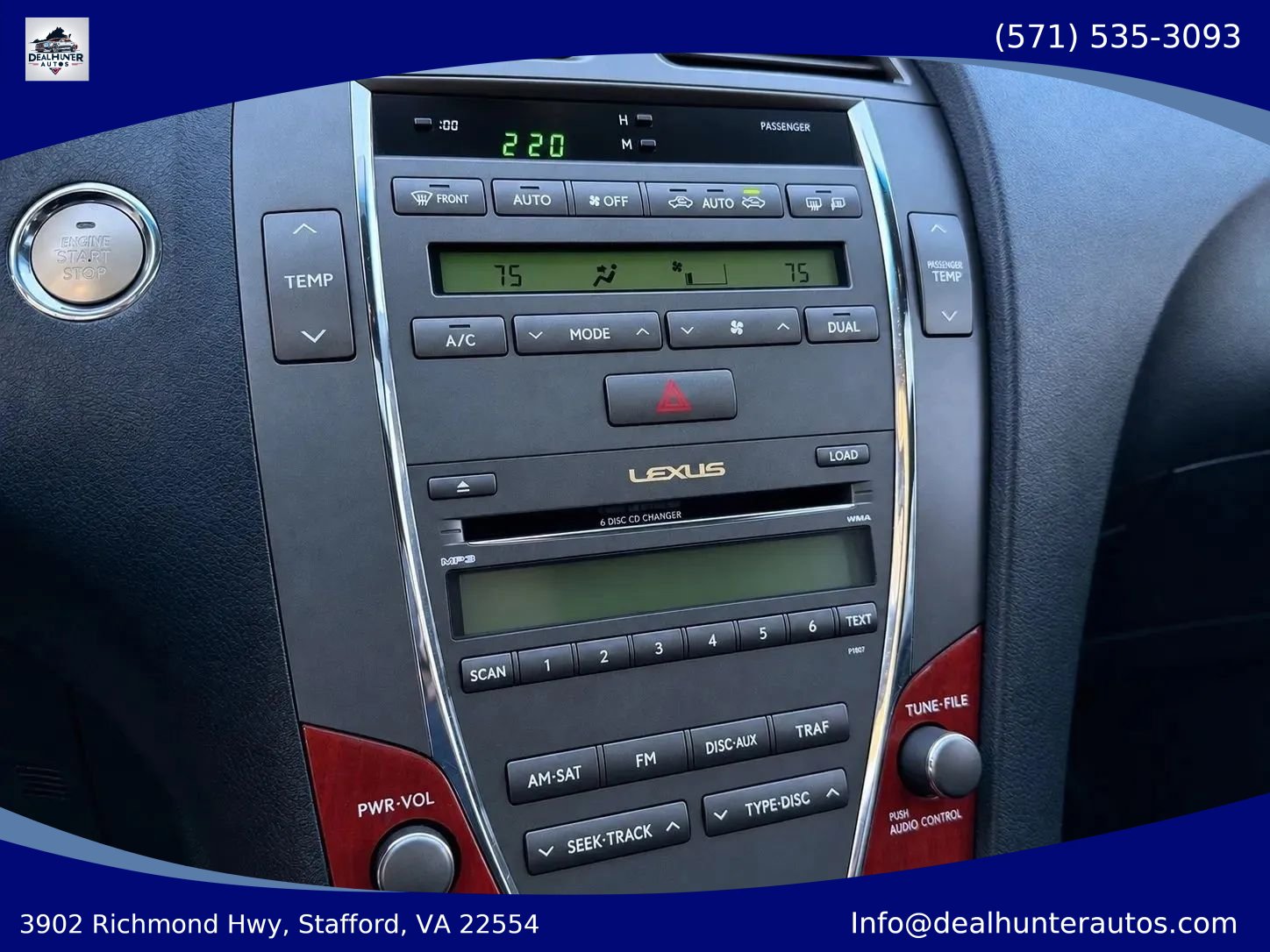 Used 2008 Lexus ES 350 w/ Premium Pkg FWD image 25