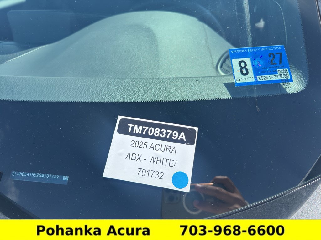 Certified 2025 Acura ADX A-Spec FWD image 41