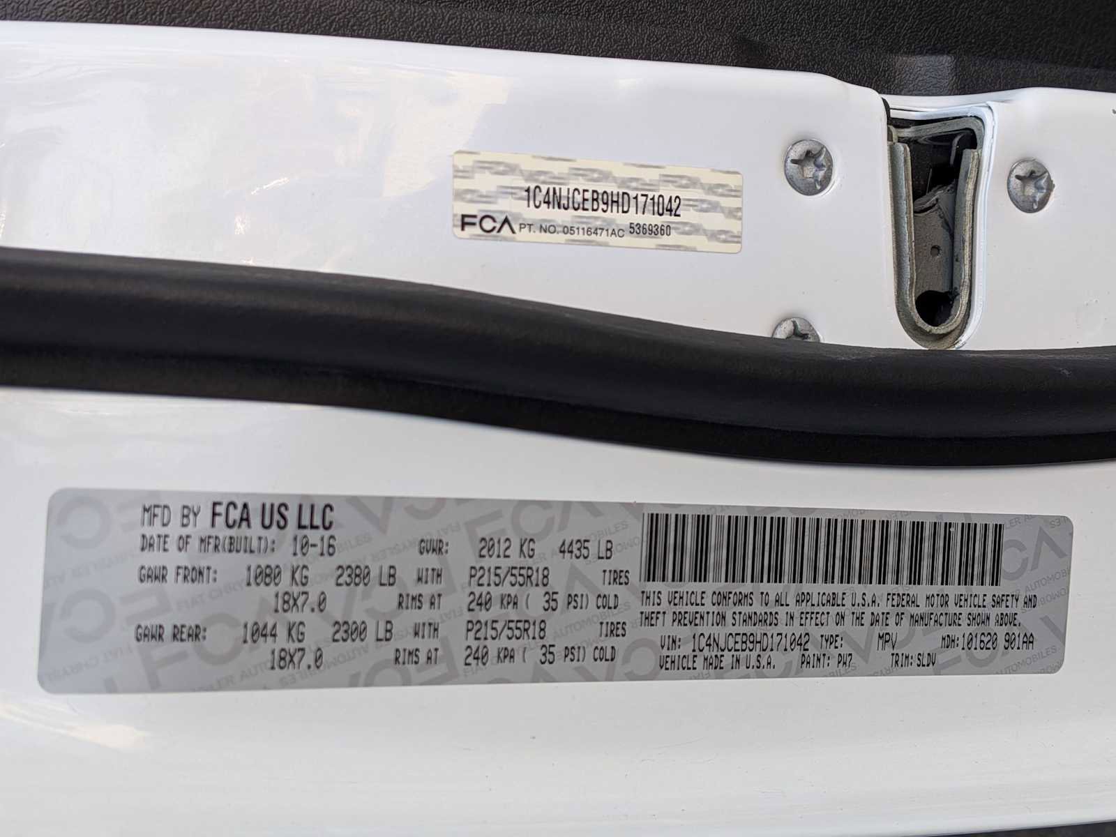 Used 2017 Jeep Compass High Altitude image 31