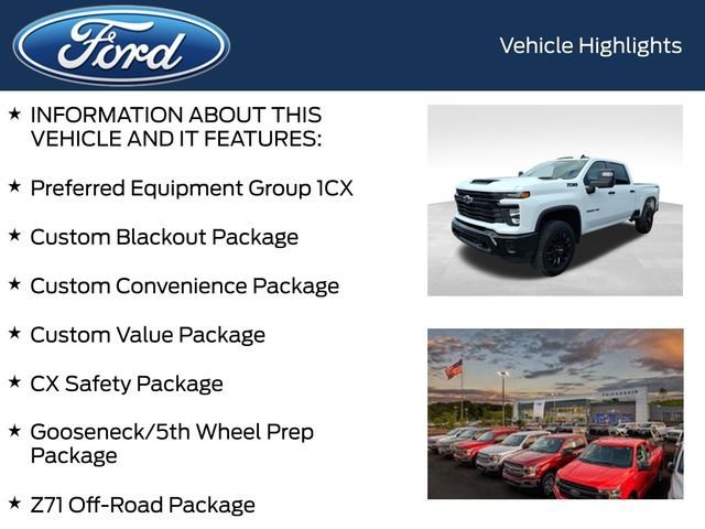 Used 2025 Chevrolet Silverado 2500 Custom w/ Custom Value Package AWD/4WD image 4