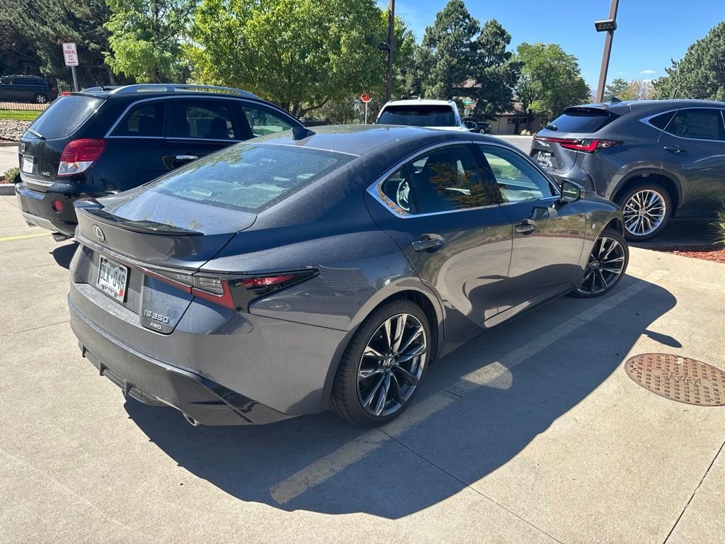 Used 2023 Lexus IS 350 F Sport w/ Navigation Package AWD/4WD image 3