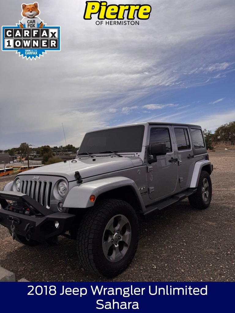 Used 2018 Jeep Wrangler Unlimited Sahara