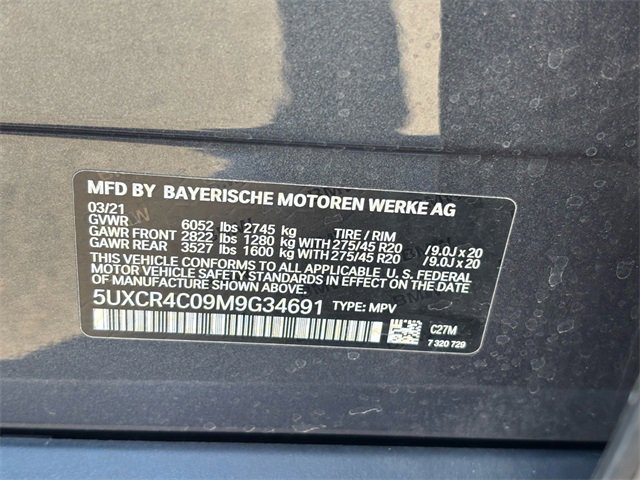 Used 2021 BMW X5 sDrive40i w/ Parking Assistance Package image 26