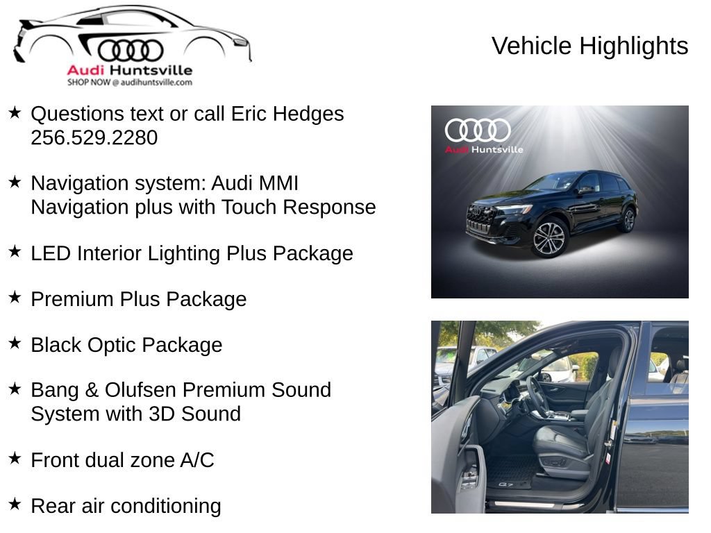 Used 2026 Audi Q7 2.0T Premium Plus AWD/4WD image 6