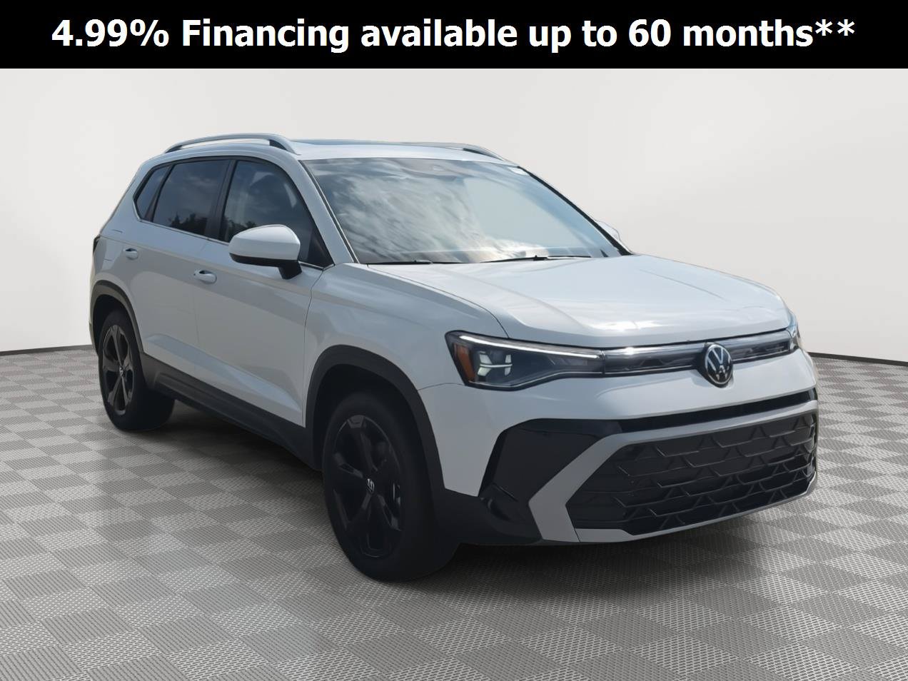 Used 2025 Volkswagen Taos SEL w/ Black Wheel Plus Package