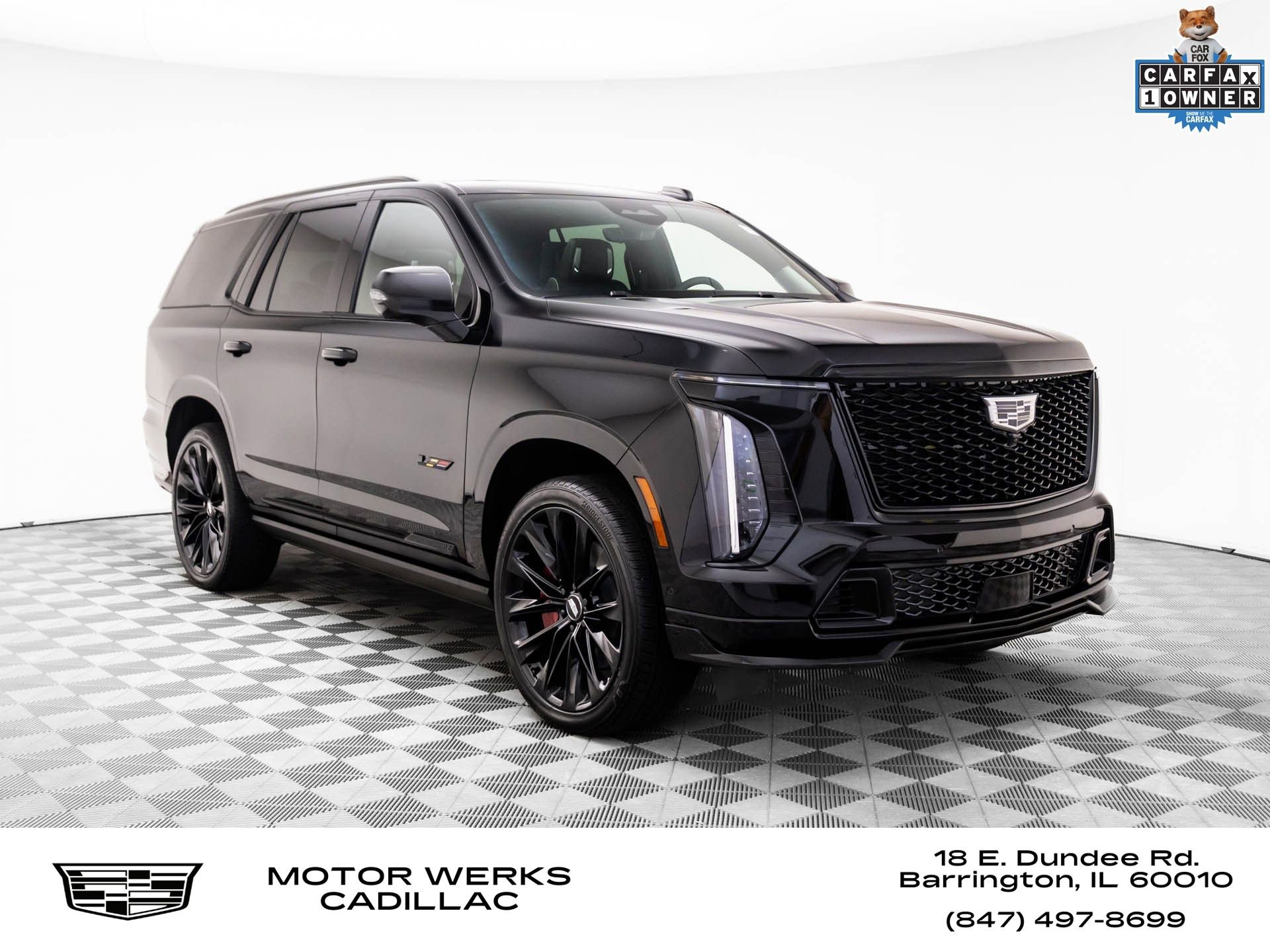 Used 2025 Cadillac Escalade V w/ LPO, ONYX Package image 1