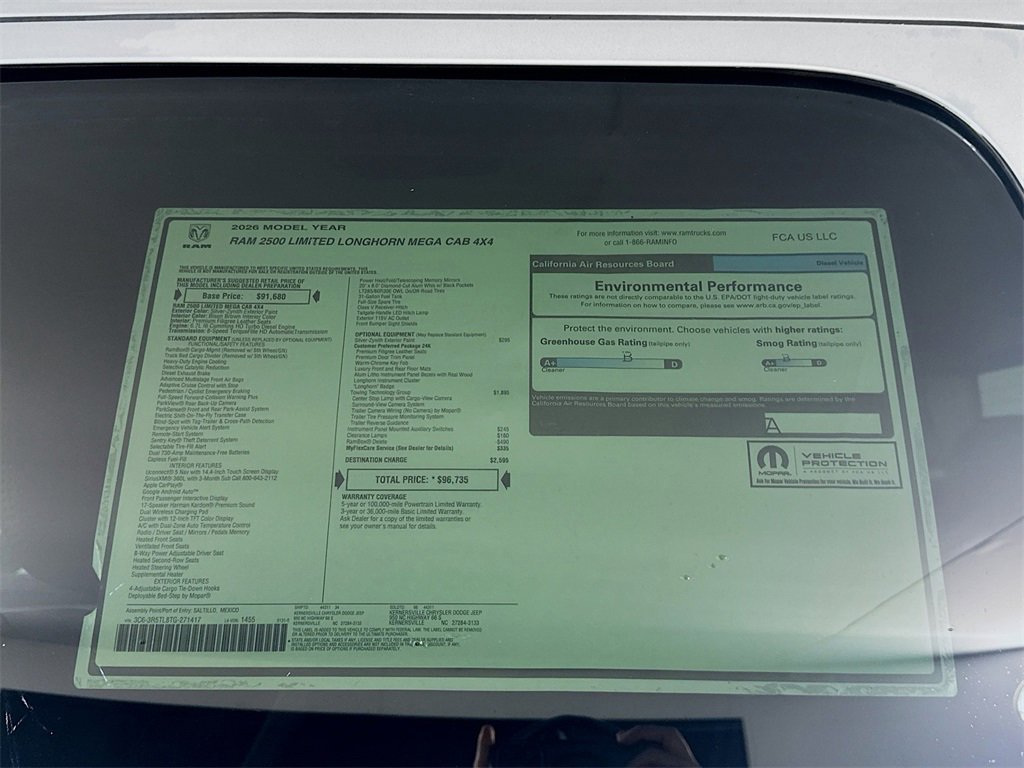 New 2026 RAM 2500 Limited image 21