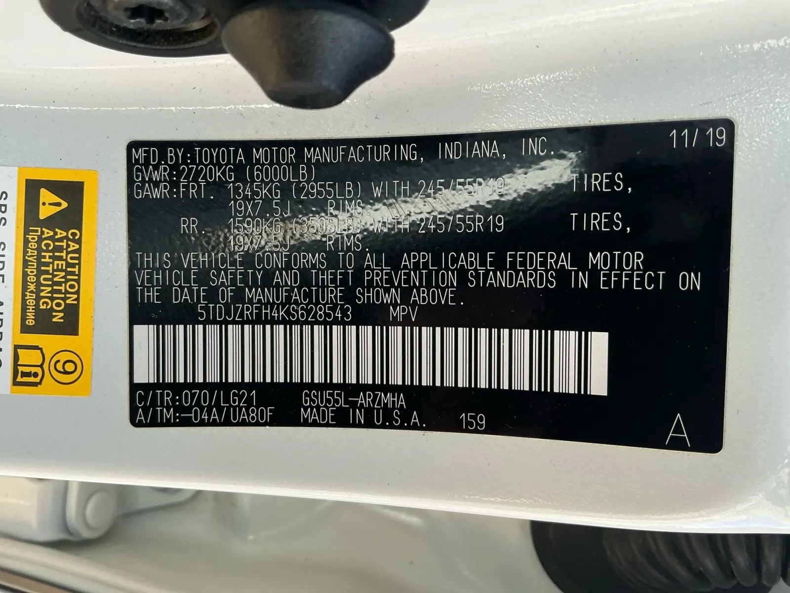 Used 2019 Toyota Highlander SE image 39