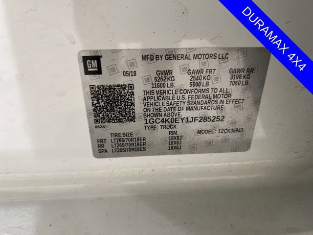 Used 2018 Chevrolet Silverado 3500 LTZ w/ Duramax Plus Package AWD/4WD image 31