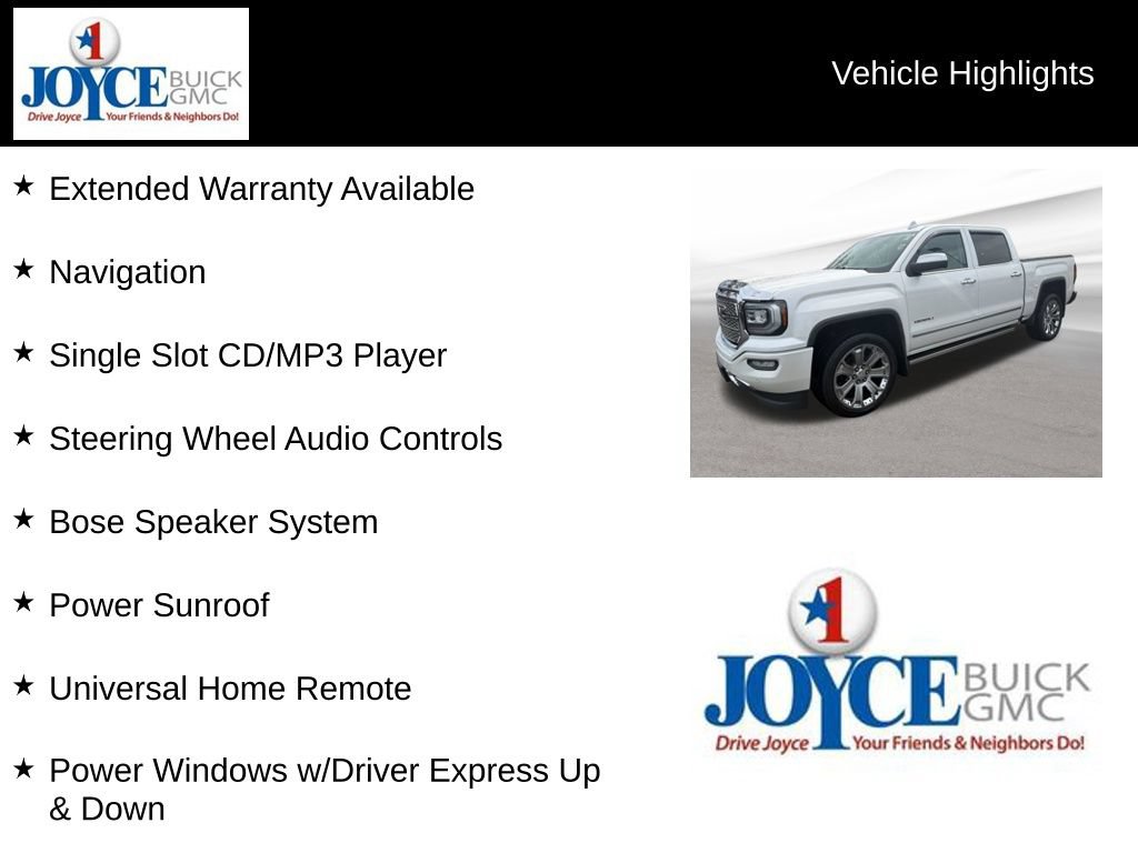 Certified 2018 GMC Sierra 1500 Denali w/ Denali Ultimate Package AWD/4WD image 25