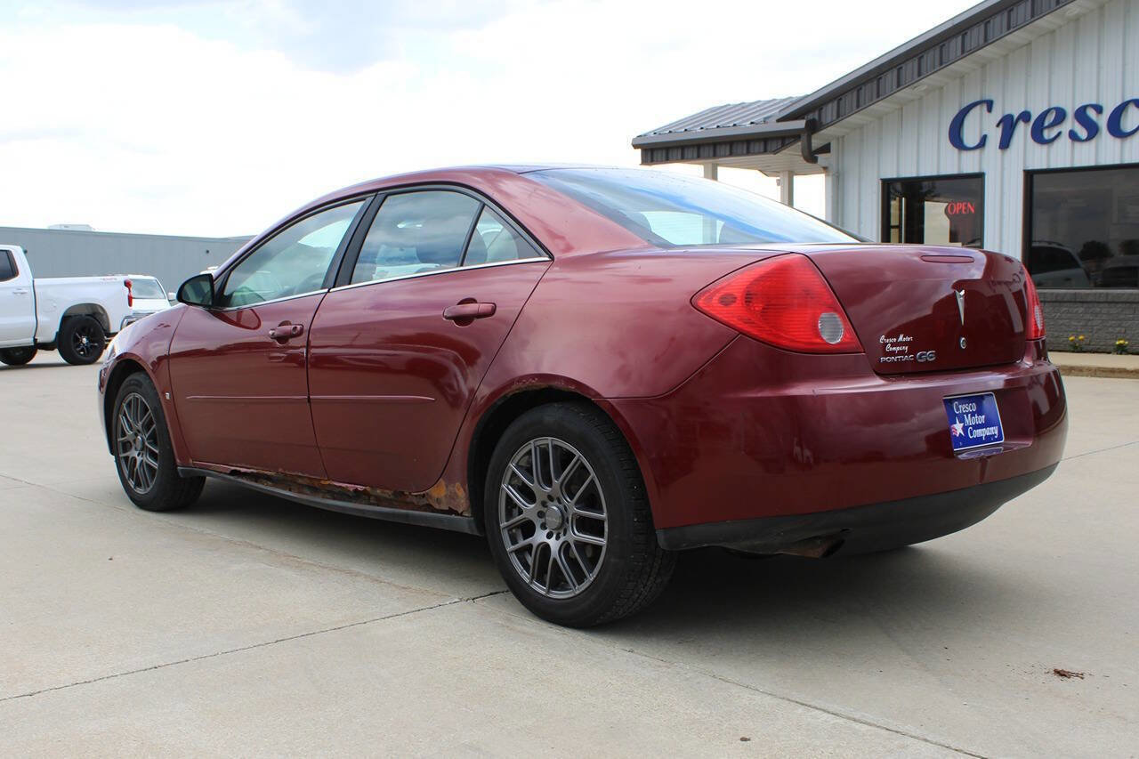 Used 2009 Pontiac G6 Sedan w/ Preferred Package FWD image 7