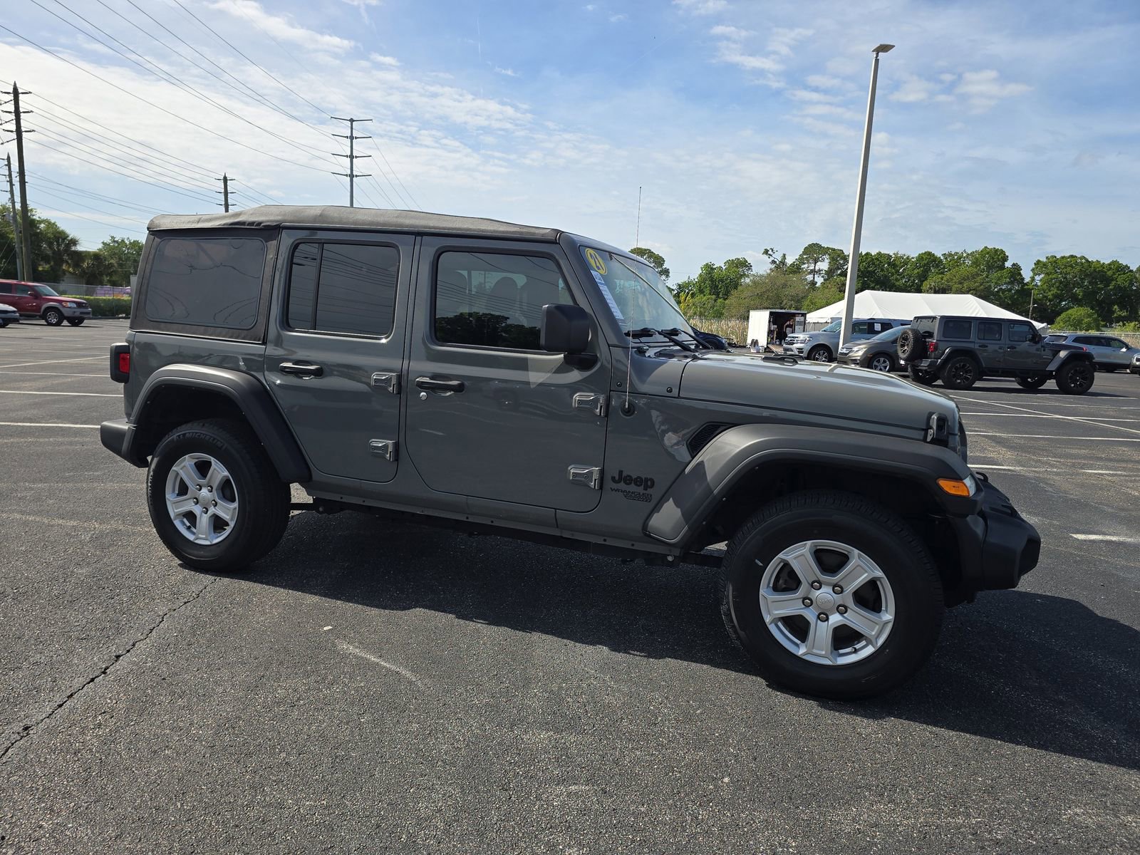 Used 2021 Jeep Wrangler Unlimited Sport image 2