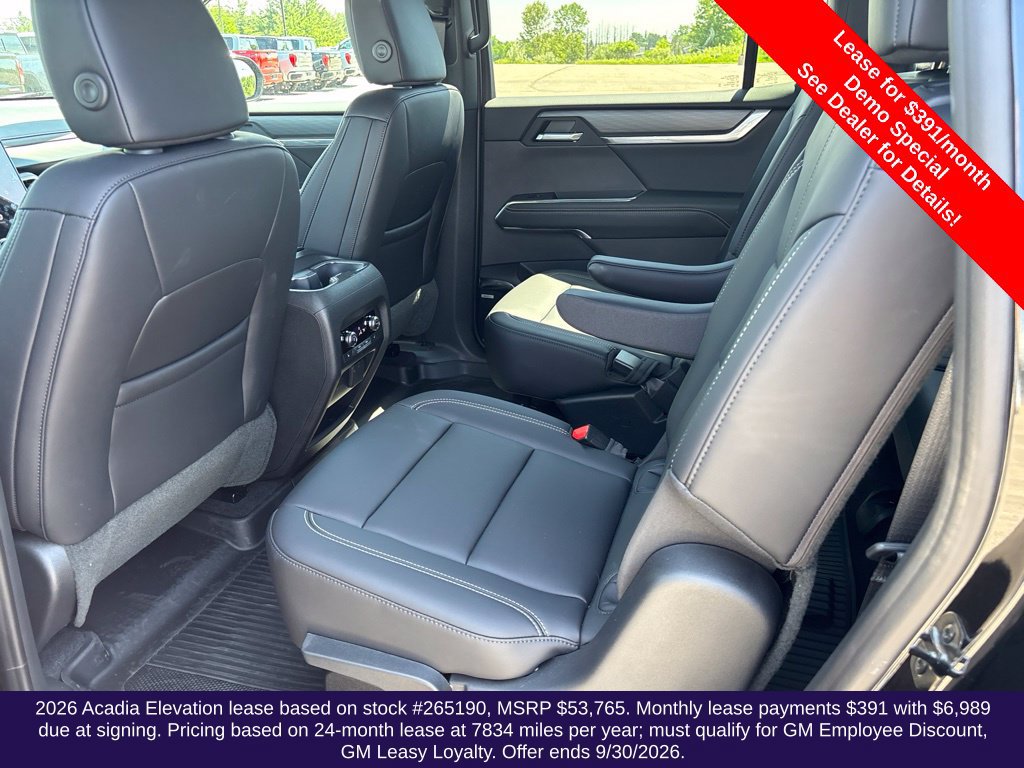 Used 2026 GMC Acadia Elevation w/ Black Edition FWD image 19