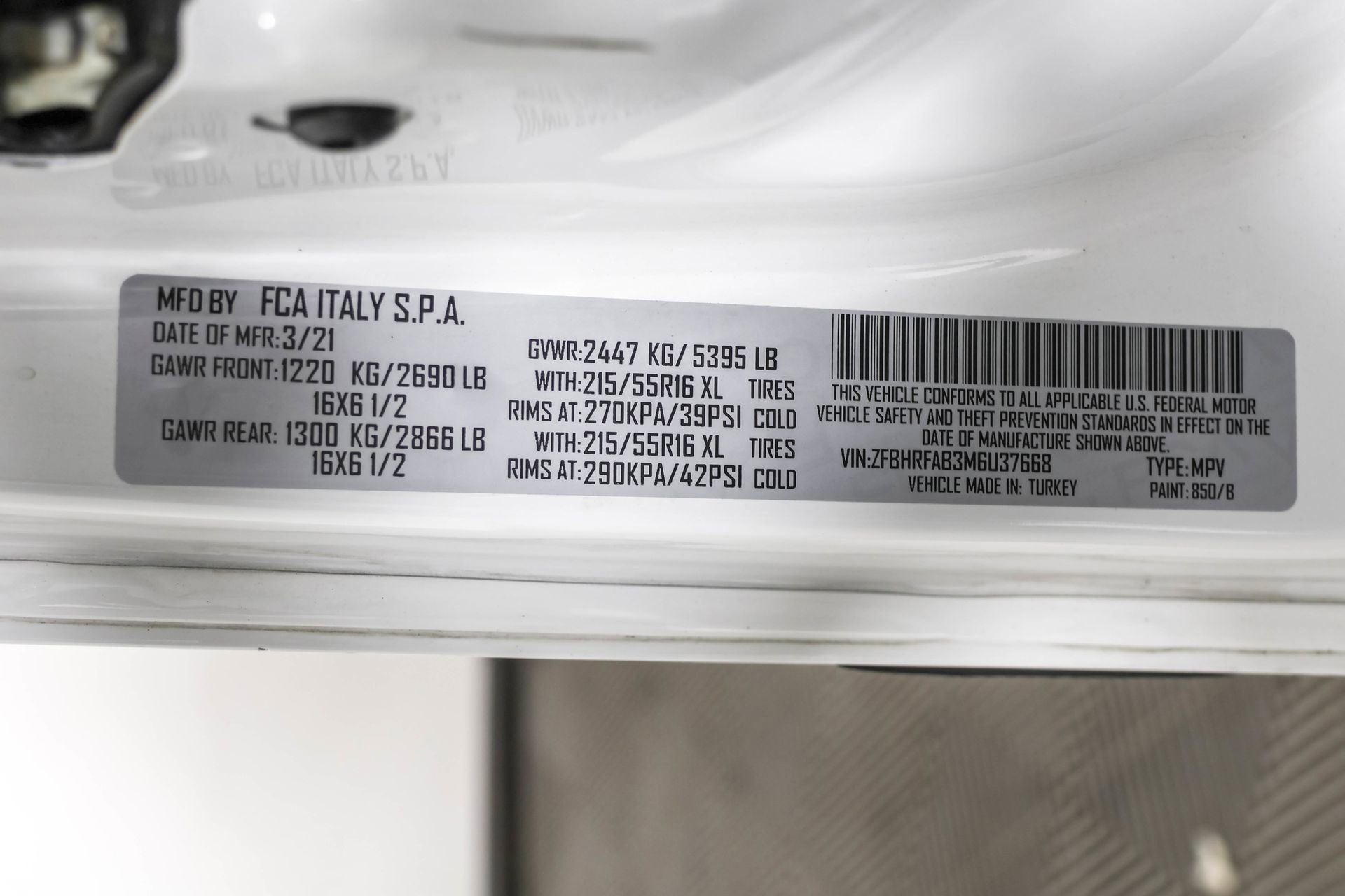 Used 2021 RAM ProMaster City Base image 45