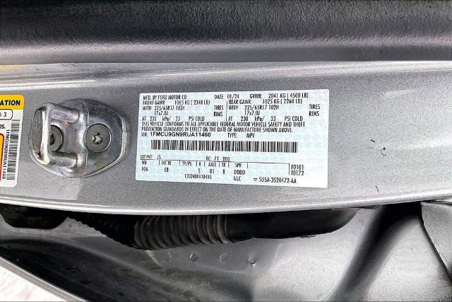 Certified 2024 Ford Escape Active w/ Tech Pack #1 image 33