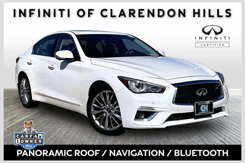Certified 2023 INFINITI Q50 Luxe w/ Cargo Package AWD/4WD image 1