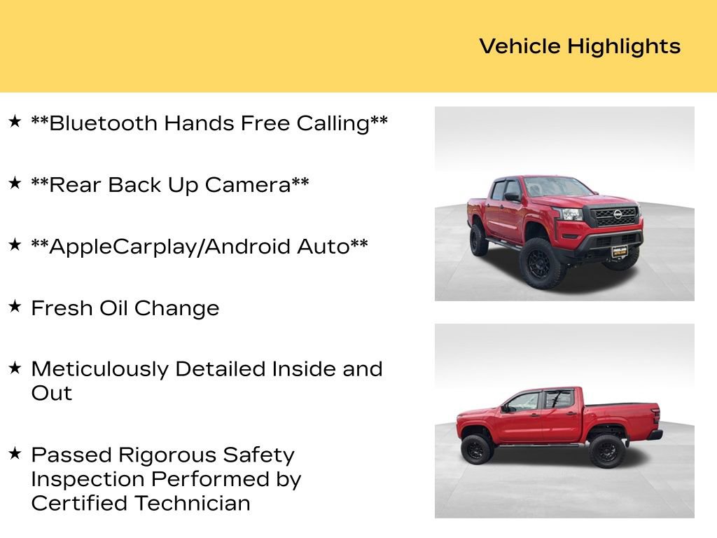 Used 2022 Nissan Frontier S w/ Technology Package image 41