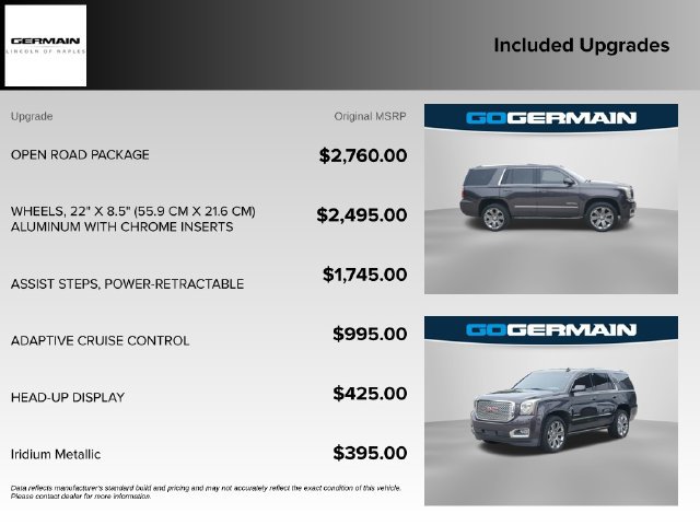 Used 2016 GMC Yukon Denali w/ Open Road Package AWD/4WD image 37