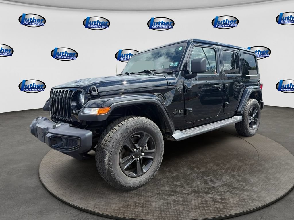 Used 2021 Jeep Wrangler Unlimited Sahara AWD/4WD video 1