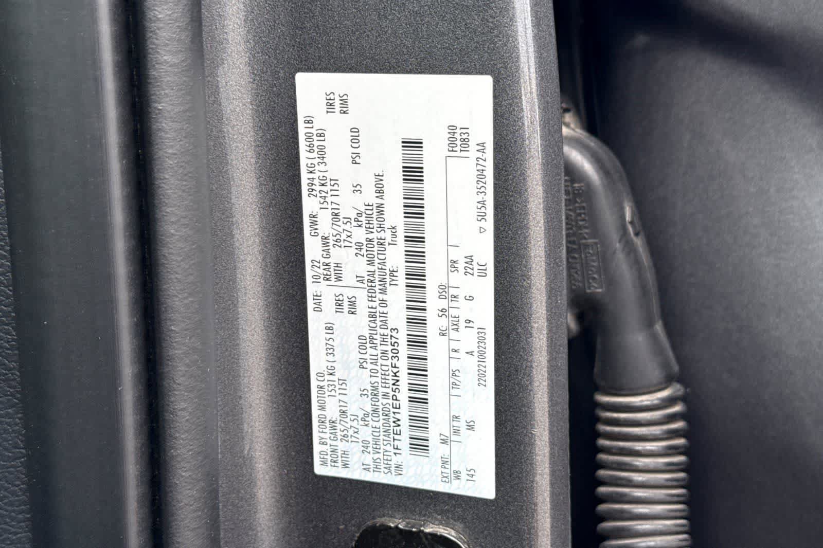 Used 2022 Ford F150 XLT AWD/4WD image 30