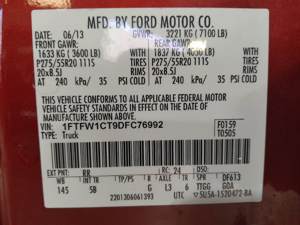 Used 2013 Ford F150 FX2 w/ Luxury Equipment Group RWD image 33